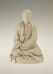 Buddha Vairocana (Dari), Tang-dynastia (618-907), 800-luvun alku (kullattua lyijyä pronssia)
